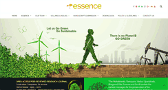 Desktop Screenshot of essence-journal.com