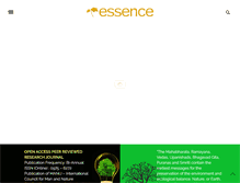 Tablet Screenshot of essence-journal.com